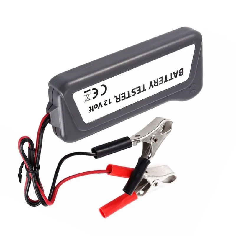 Mini 12V Car Battery Tester Digital Alternator 6 LED Lights Display Diagnostic Tool Auto For |