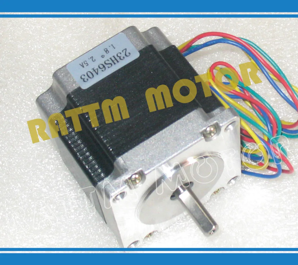 3 оси набор контроллеров CNC NEMA23 165oz-in шаговый двигатель и CW5045 драйвер 256 microstep 4.5A с