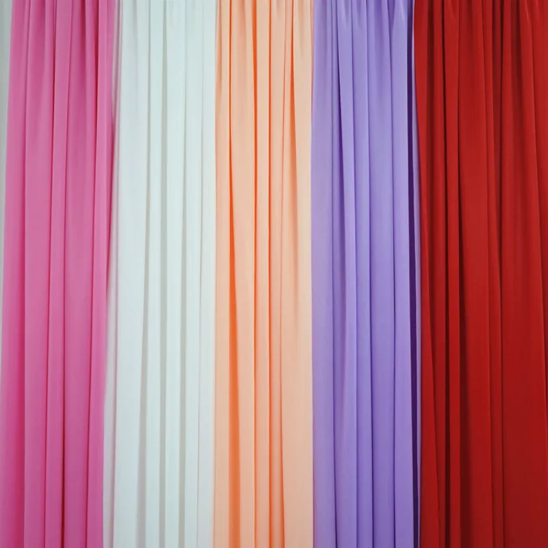 1.5*6 м однотонная ткань терилен свадебная драпировка арки вуаль Арбор для улицы