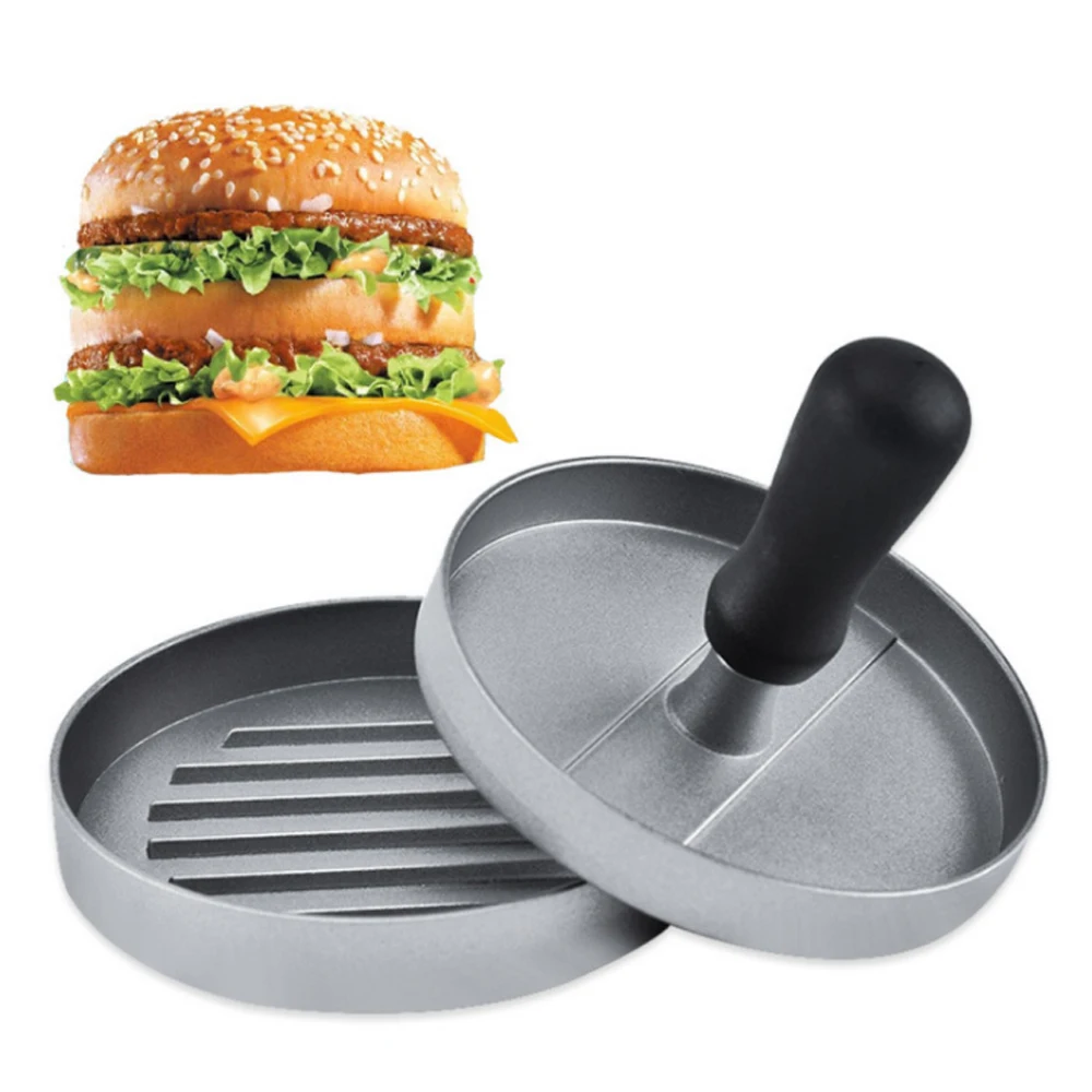 Высококачественный круглый пресс для гамбургеров из алюминиевого сплава мяса