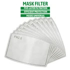 100 10 шт., фильтр для маски PM 2,5, 5 слоев, с активированным углем