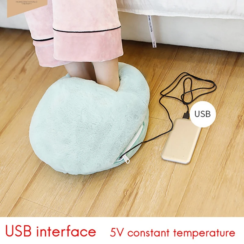 

Электрический Утеплитель для ног мягкие плюшевые с зарядкой от USB Подушка с подогревом для зимние офисные Отопление Утеплитель для ног s для...