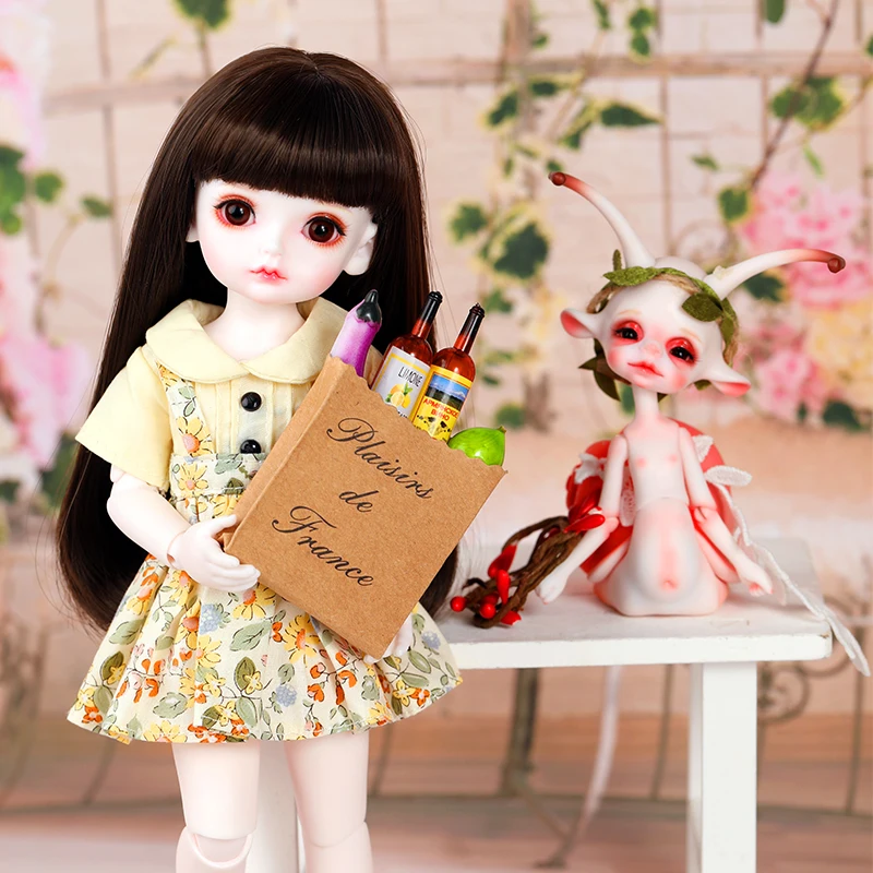 

1 / 6 baby BJD doll SD baby joint doll full set of Rita child gift and toys