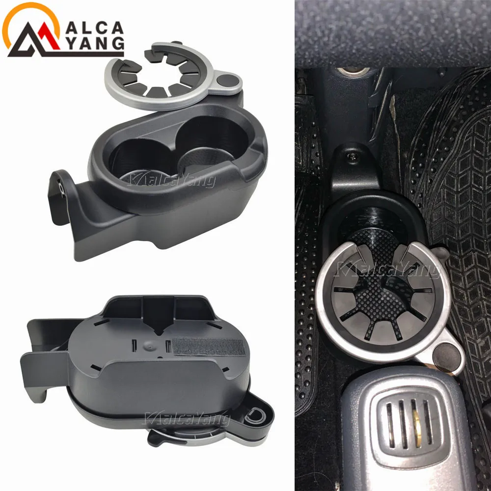 

Car Center Console Water Cup Beverage Bottle Holder Coin Tray A4518100370 For Mercedes-Benz Smart Fortwo 451 Car Styling