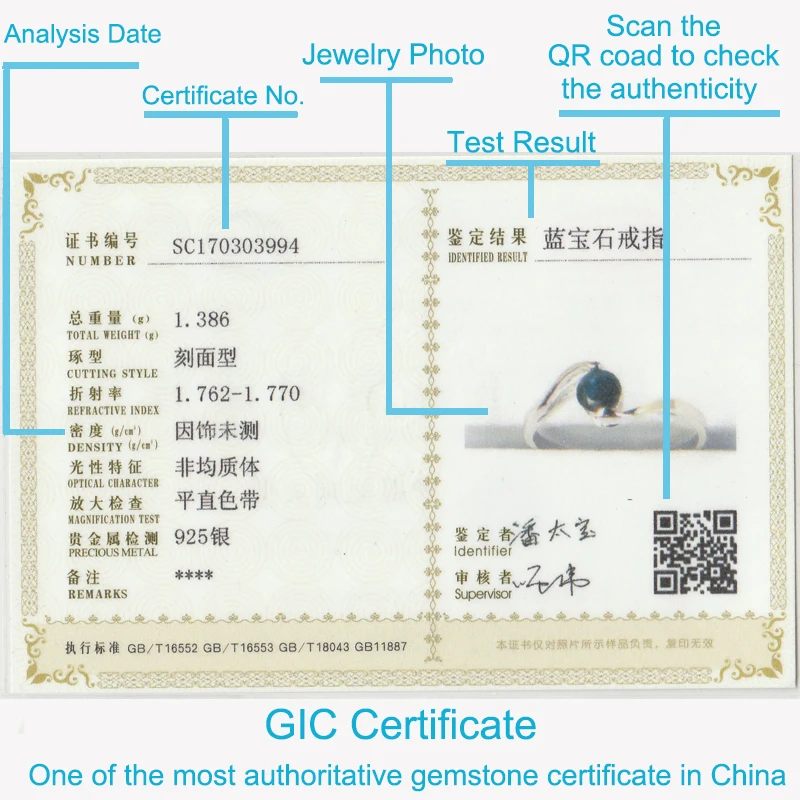 Модное серебряное бриллиантовое кольцо с натуральным сапфиром серебро 925 пробы