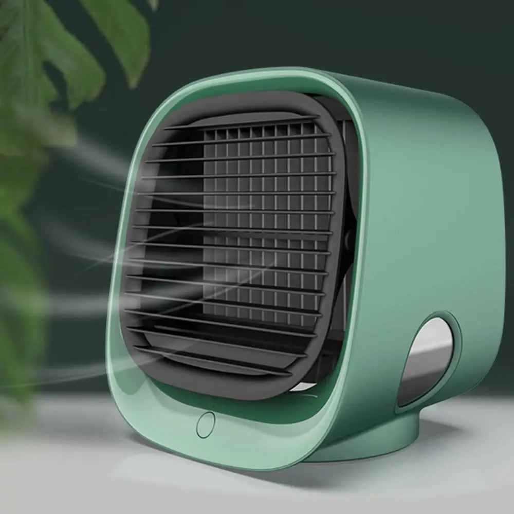 

Office Home Mini Air Conditioner Portable Air Cooler USB Personal Space Cooler Fan Air Cooling Fan Rechargeable Fan Desk
