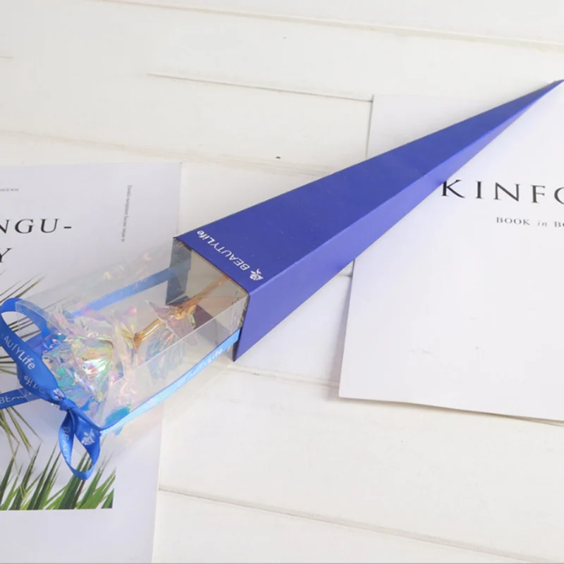 Одна роза свадебное украшение цветок подарок на день Святого Валентина для