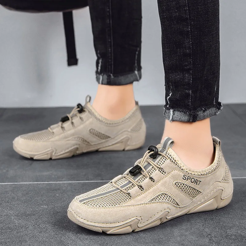 

Classic Men's High-quality mesh Breathable Casual outdoor fashion breathable summer Casual Shoes Men Designer Shoes Men Shoes