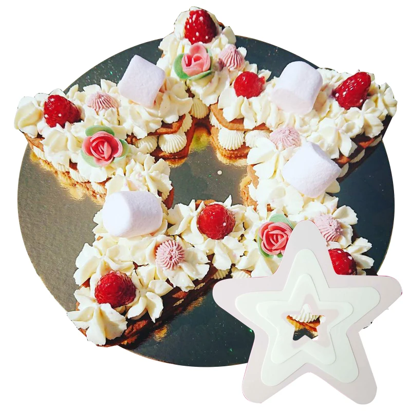 Формы для выпечки шоколадных печенья десертов форма пентаграммы инструменты