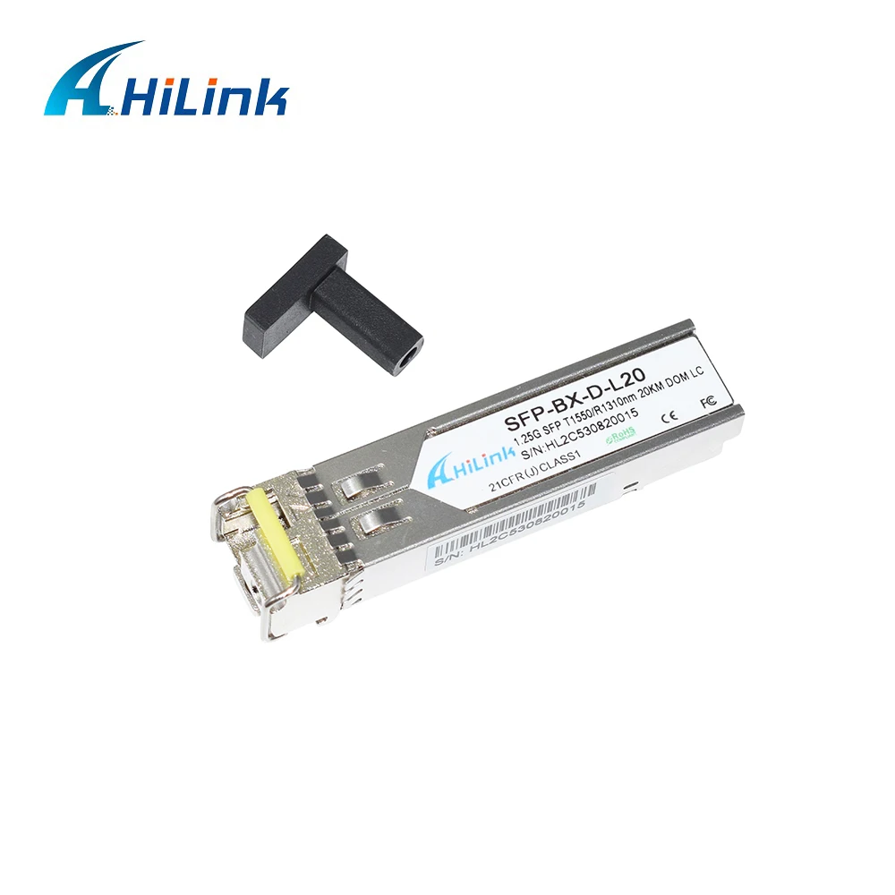 Одноволоконный мини GBIC 1G 1 25G 1310nm/1550nm 20km DOM BiDi SFP LC | Мобильные телефоны и аксессуары