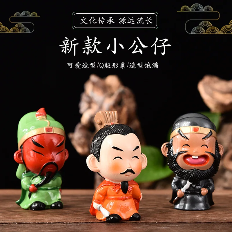 

Handicraft Ceramic Dolls Cartoon Cold Porcelain Clay Figurines Toys Holiday Gifts