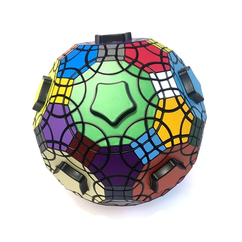Оригинальный VeryPuzzle большой мяч Icosidodecahedron футбол магический куб 62 лица скорость
