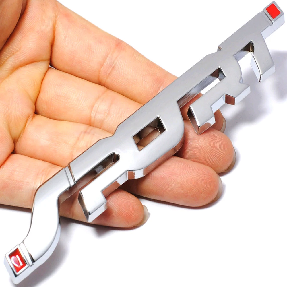 1 шт. Стайлинг автомобиля металлический 3D хромированный серебристый/черный