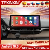 carplay 6128gb multimedia android 10 player auto car radio stereo for toyota senna gps navigation receiver ips head unit
