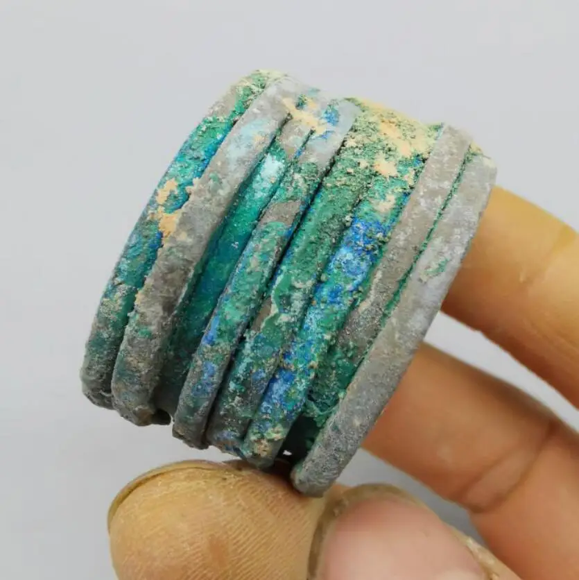 

China archaize copper Ancient coins crafts statue