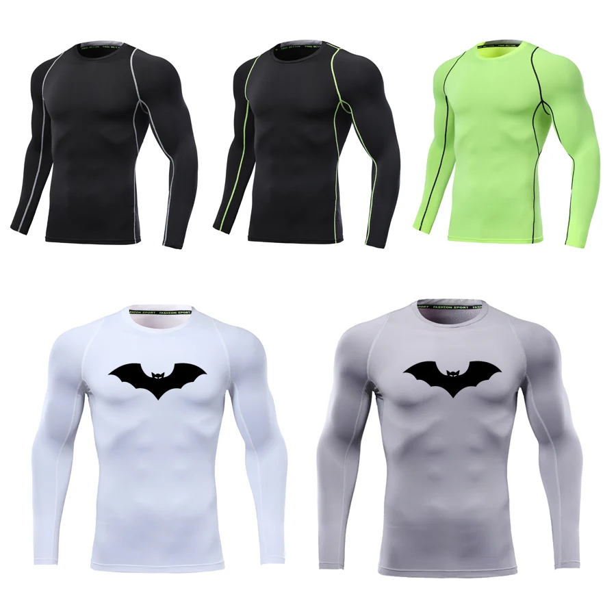 

Men's Compression Clothing Sportswear Gym Fitness Compression Suits Running Sets Sports Joggings Quick Dry Tights New Tracksuits