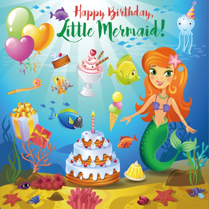 Laeacco Monster party birthday Baby Comics Star Birthday Poster Фото фоны для фотосъемки фотосессия Фотостудия
