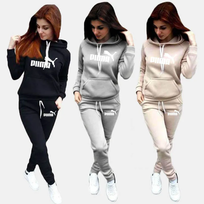

2020 Print Sweatshirt, S-4XL SweatPants, Fall/Winter Two Pieces Women's Suit, Hoodie Pants,