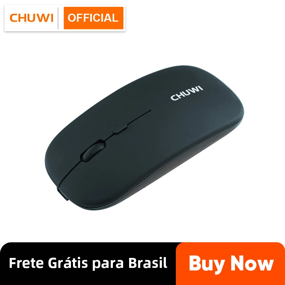 

1pcs 2.4Ghz Wireless Mouse Black Rechargeable USB Mice