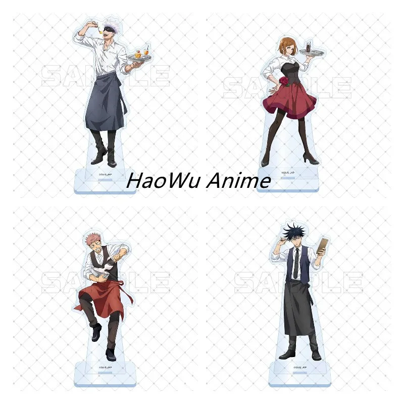 

Jujutsu Kaisen Quadratic Anime Series Figure Gojo Satoru Acrylic Standing Sign Double-Sided Model Plate Desk Decor Ornaments
