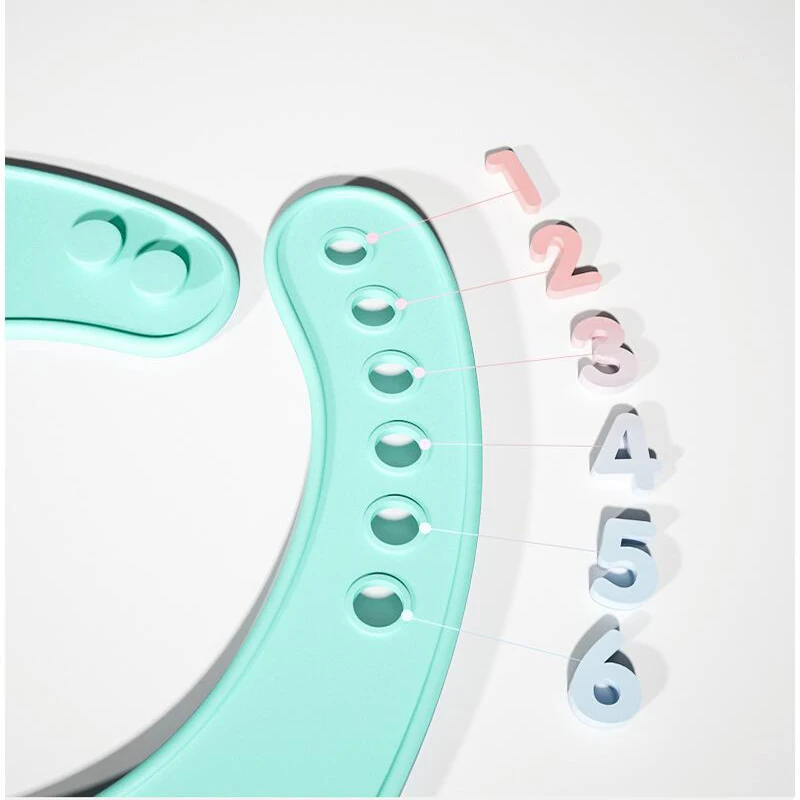 Регулируемые водонепроницаемые силиконовые нагрудники для малышей одежда