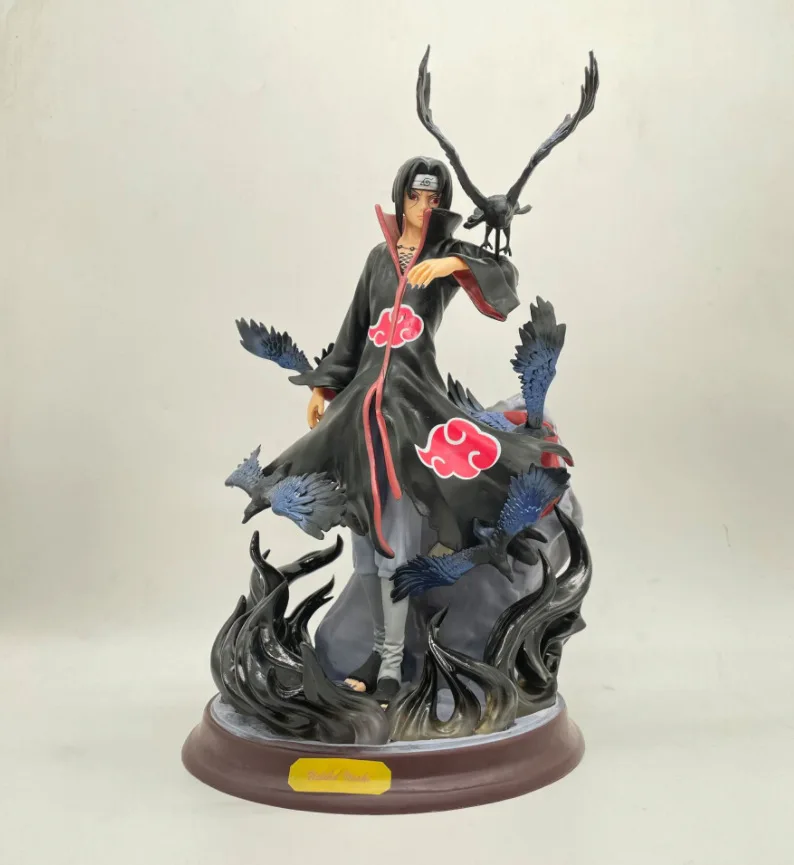 

Фигурки из аниме «Наруто», Shippuuden gk Uchiha Itachi, ПВХ, можно собирать, подарок для детей, игрушки, 28 см