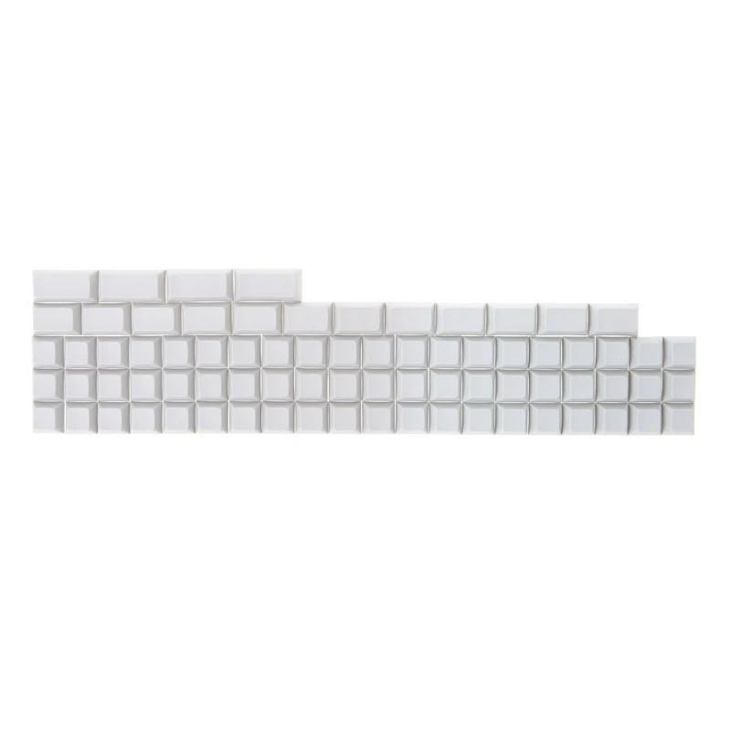 Пустые колпачки клавиш Pbt DSA для механической игровой клавиатуры Ergodox профиль |