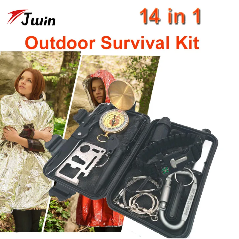 Набор для выживания военный походный набор инструментов кемпинга помощи