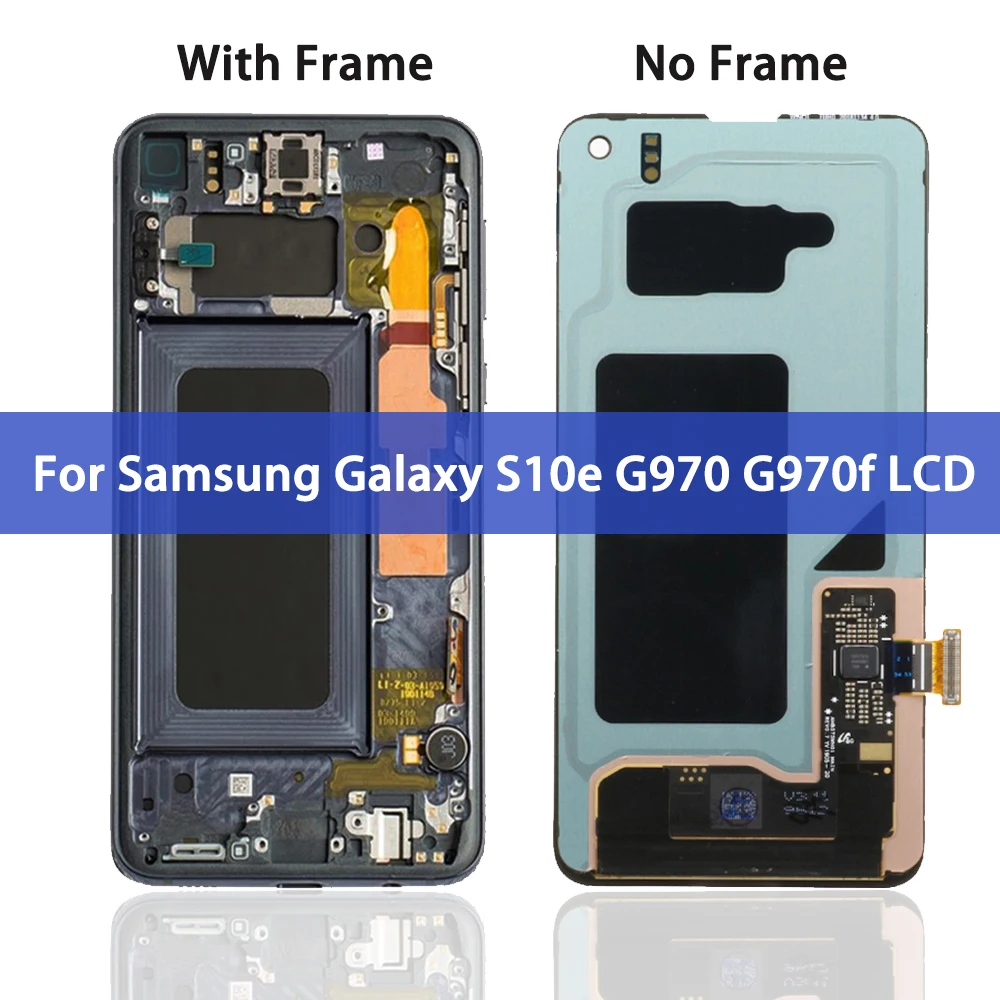 Pantalla LCD Original de 5,8 pulgadas para m&oacute;vil, montaje de digitalizador t&aacute;ctil para Samsung Galaxy S10E, G970, G970F-2