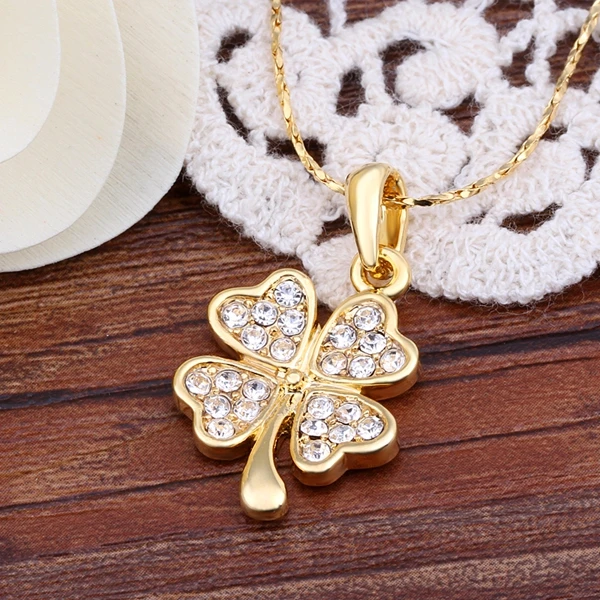 Ожерелье с кулоном клевера для женщин | Украшения и аксессуары
