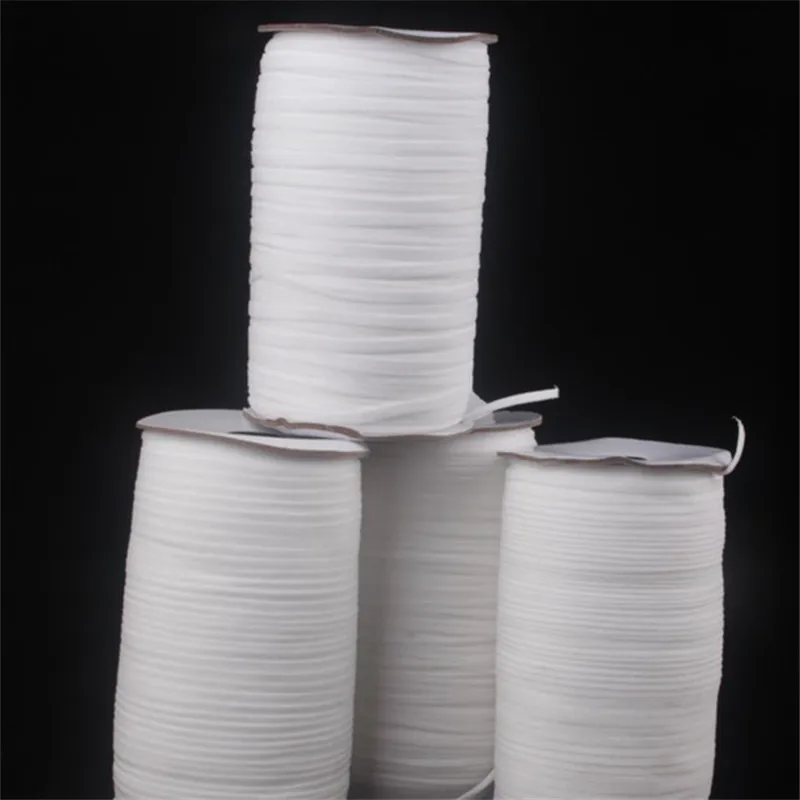 Прямая продажа с завода оптовая плоская эластичная лента длиной 200 м 4 мм для