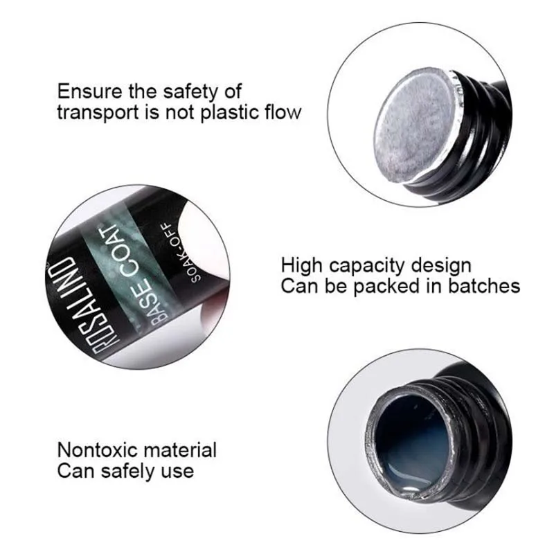 

Base Coat Nail Polish 30ml Protect Nail Art Keep Long-Lasting Gel Of Nail Manicure Soak off Gel Varnishes UV LED