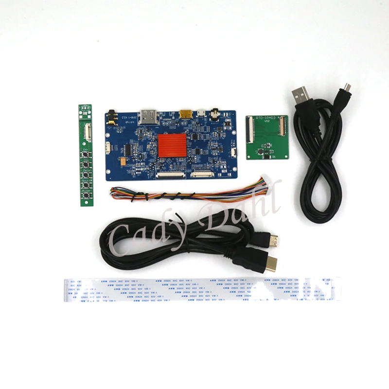 Kit with HDMI USB HDMI EDP lcd контроллер доска для iPad 3 4 с 9," 9,7 inch 2048x1536 EDP сигнал 4 полосами со 51 шпильки ips ЖК-дисплей Дисплей Панель матрица - Цвет: Kit with HDMI USB