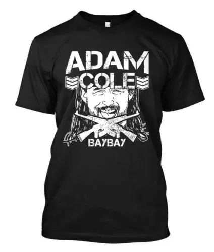 Adam cole baybay bullet club футболка на заказ летняя Мужская модная удобная Повседневная с
