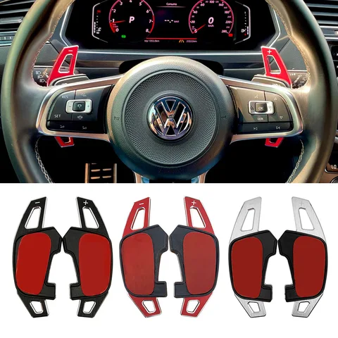 Для VW Golf 7 7,5 GTI MK7 GTI GTD R LINE Volkswagen Polo Scirocco Jetta GLI автомобильный подрулевой переключатель переключения передач, наклейка на рычаг переключения передач