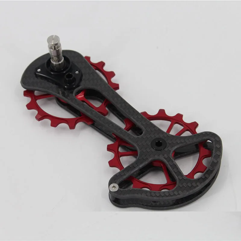 16T велосипедный керамический подшипник из углеродного волокна комплект шкивов