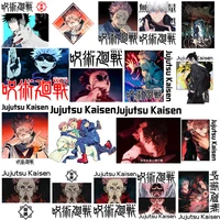 36 styles iron on patches japanese hot anime t shirt printing stickers can be customized vinyl jujutsu kaisen heat transfer