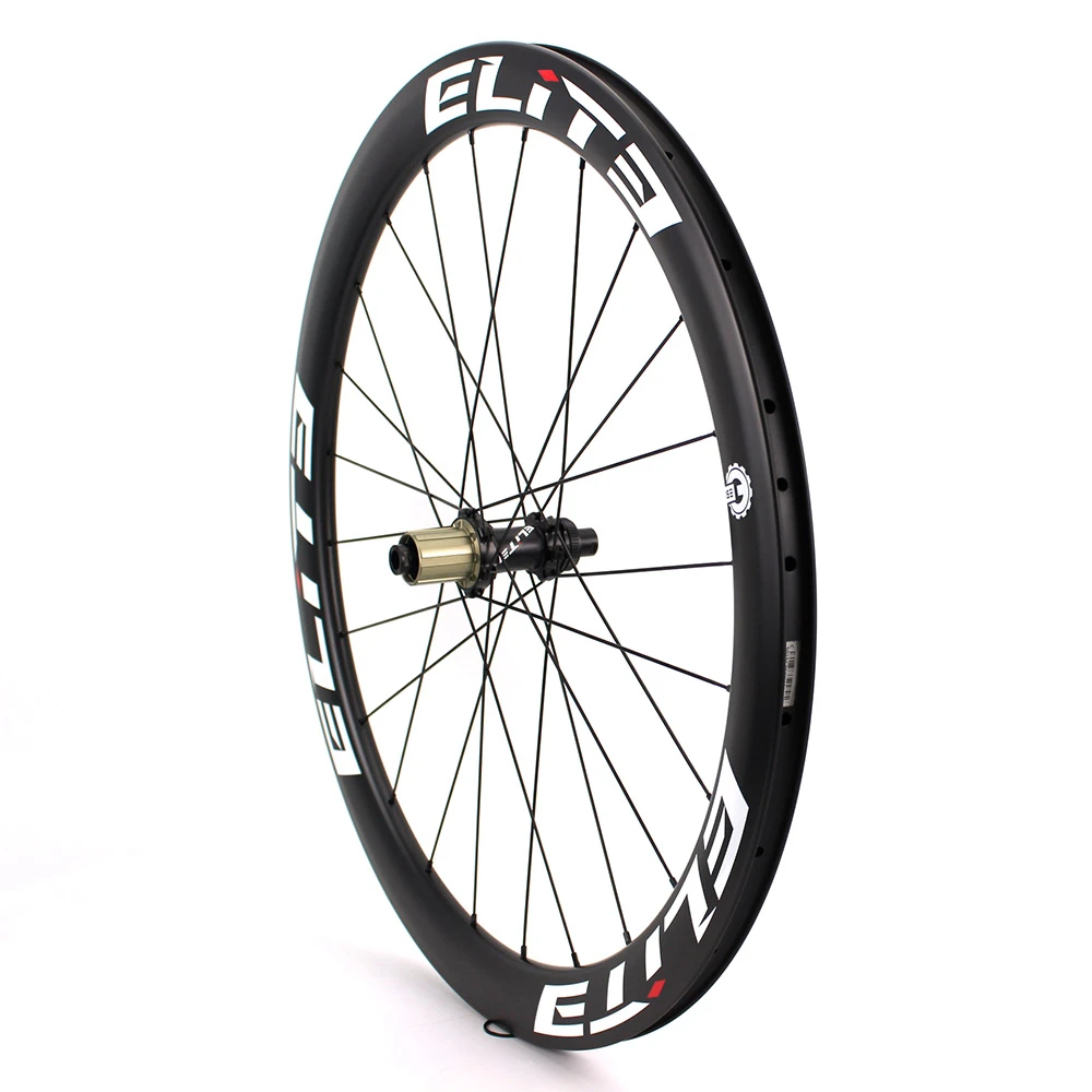 ELITEWHEELS дорожный дисковый тормоз Углеродные колеса 650B гравий колесная 45*30 мм