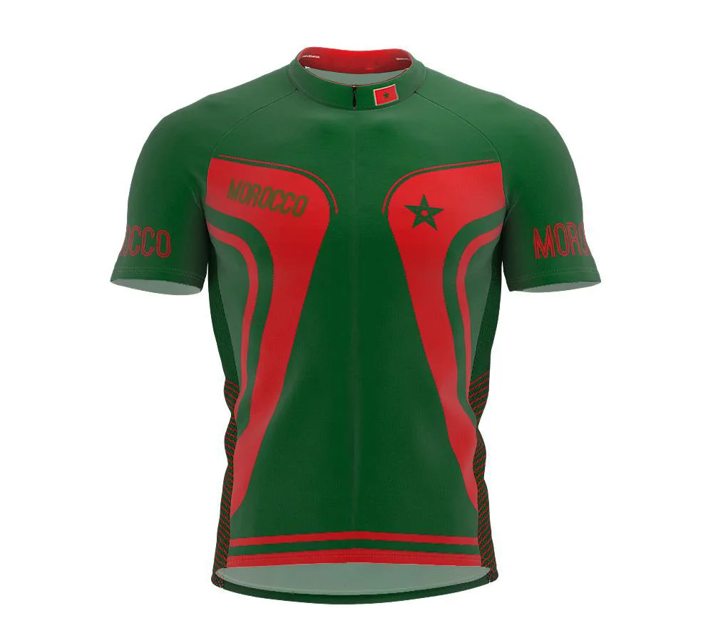 2022 Morocco More Style Summer Cycling Jersey Team Men Bike Road Mountain Race Tops Riding Bicycle Wear Clothing Quick Dry | Спорт и