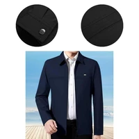trendy jacket simple long sleeve casual men coat spring coat spring jacket