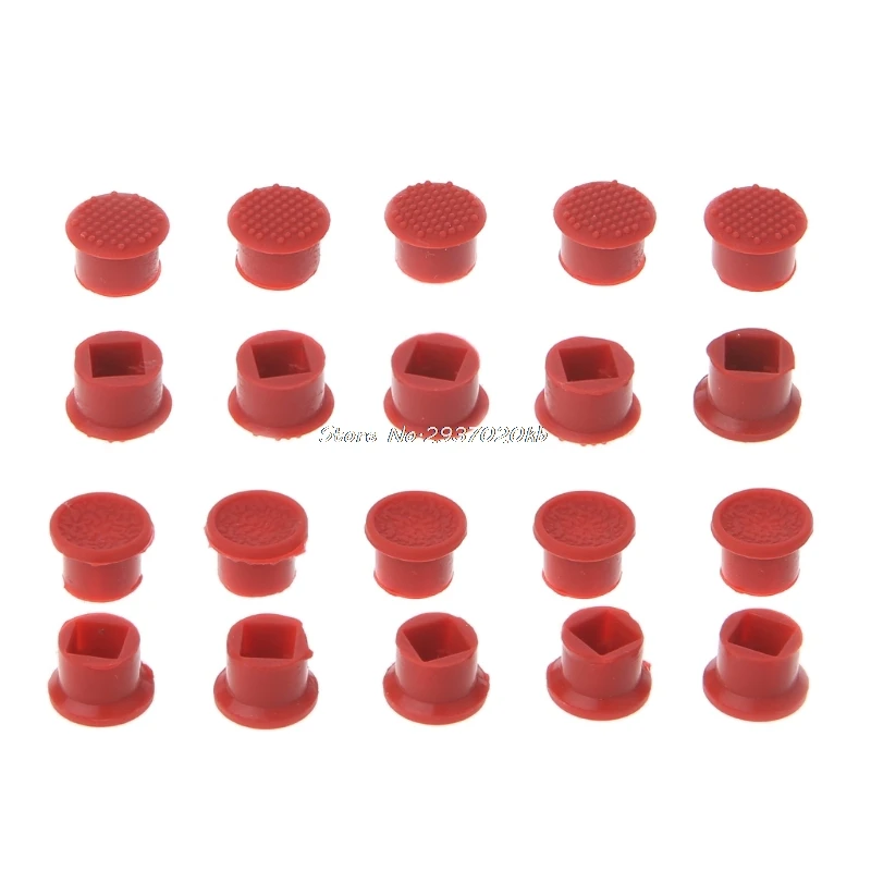 10 шт. красные колпачки для Lenovo IBM Thinkpad Mouse Laptop Pointer TrackPoint Cap HUZZ_7|Колпачки TrackPoint| |