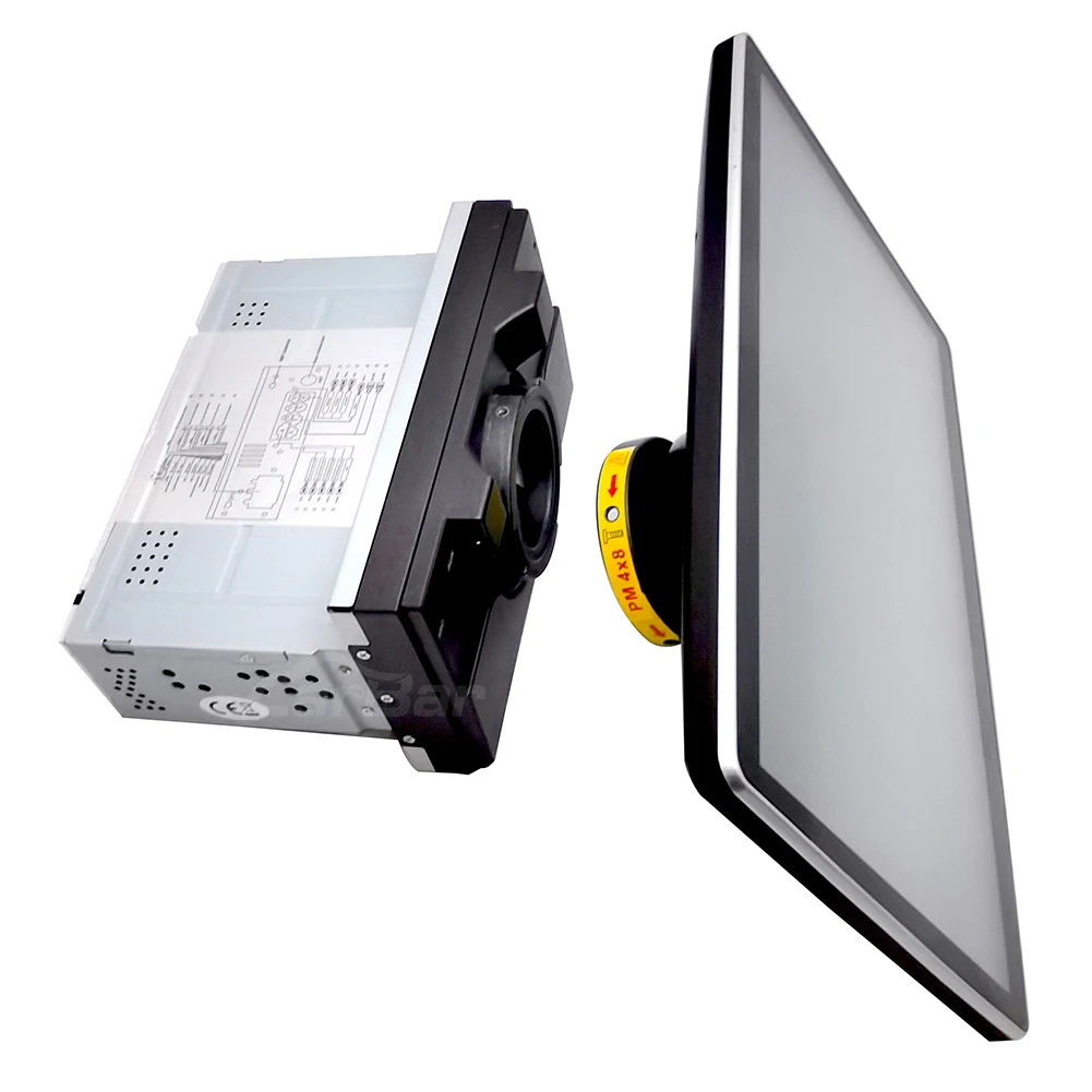 Автомагнитола Carbar универсальная автомагнитола 1 Din Android 12 8 9 0 дюйма DVD GPS-плеер с