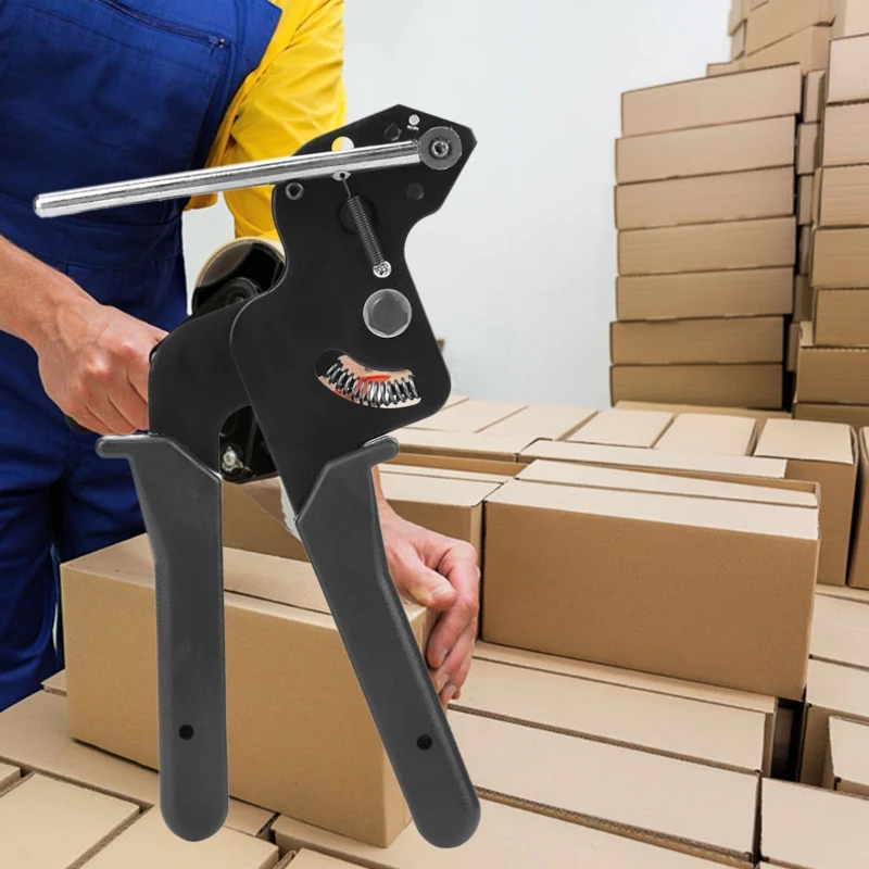 

Professional Stainless Steel Cable Tie Grip Automatic Tensioner Wire Fixing Tool