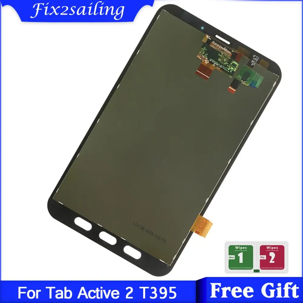 100% протестированный ЖК дисплей для Samsung Galaxy Tab Active 2 T395 SM + сенсорный экран