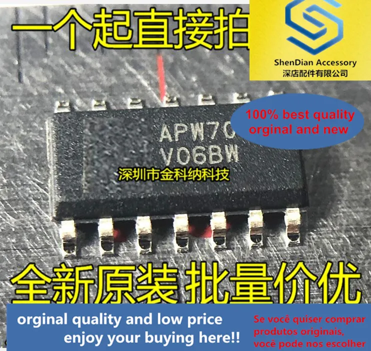 

10pcs only orginal new LCD power chip APW7073 APW7073A SMD SOP14 feet