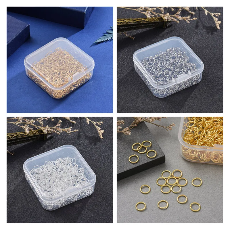 400 шт. фурнитура для изготовления ювелирных изделий своими руками открытые