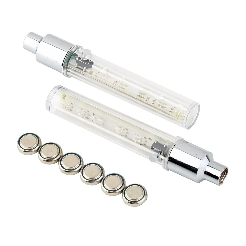 

Cycling Bicycle Bike Motor Motorcycle Car Tyre Tire Wheel Valve Cap Spoke Neon 5 LED Flash Light Sense Lamp