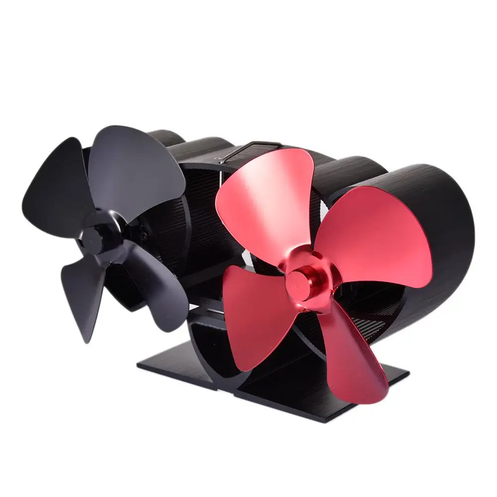 Вентилятор для печи с 8 лезвиями работающий от тепловой энергии komin Log Wood Burner/FirPowere