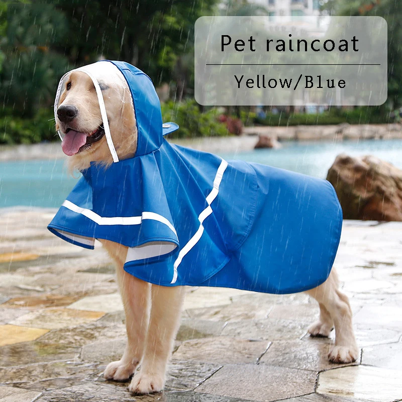 Летняя непромокаемая куртка для собак комбинезон милых домашних животных