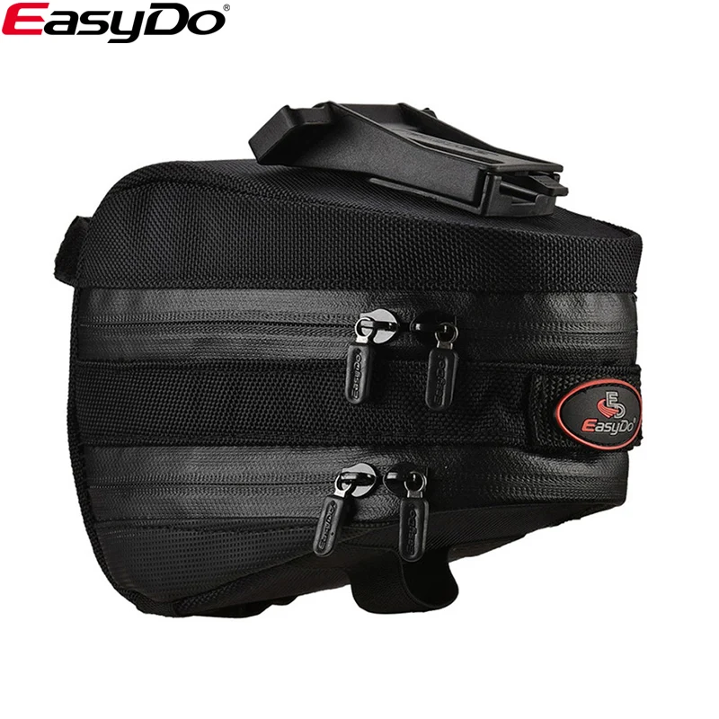 

EasyDo Bike Bicycle Saddle Bag High Density Rain Cover Expendable Bike Rear Bag Waterproof ZipperTool Bag